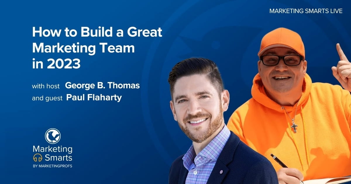 How to Build a Great Marketing Team